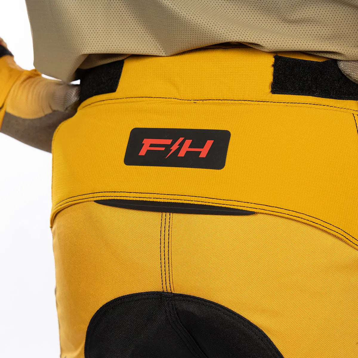 Elrod React Pant - Racing Red/Black Fasthouse