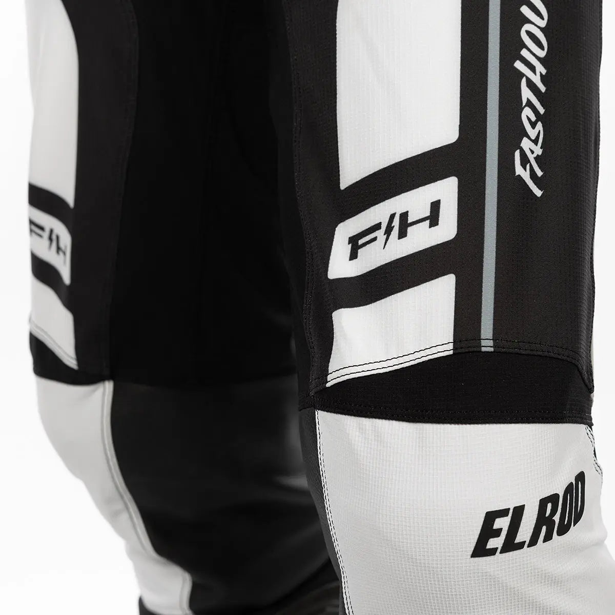 Elrod React Pant - White/Black Fasthouse