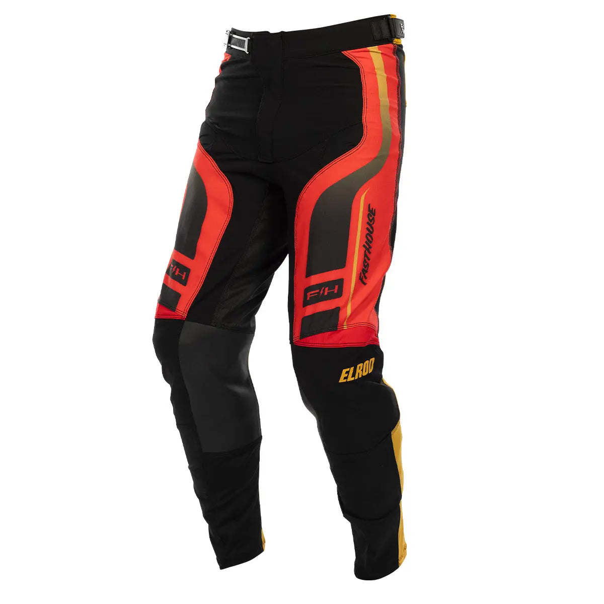Elrod React Pant - Racing Red/Black Fasthouse
