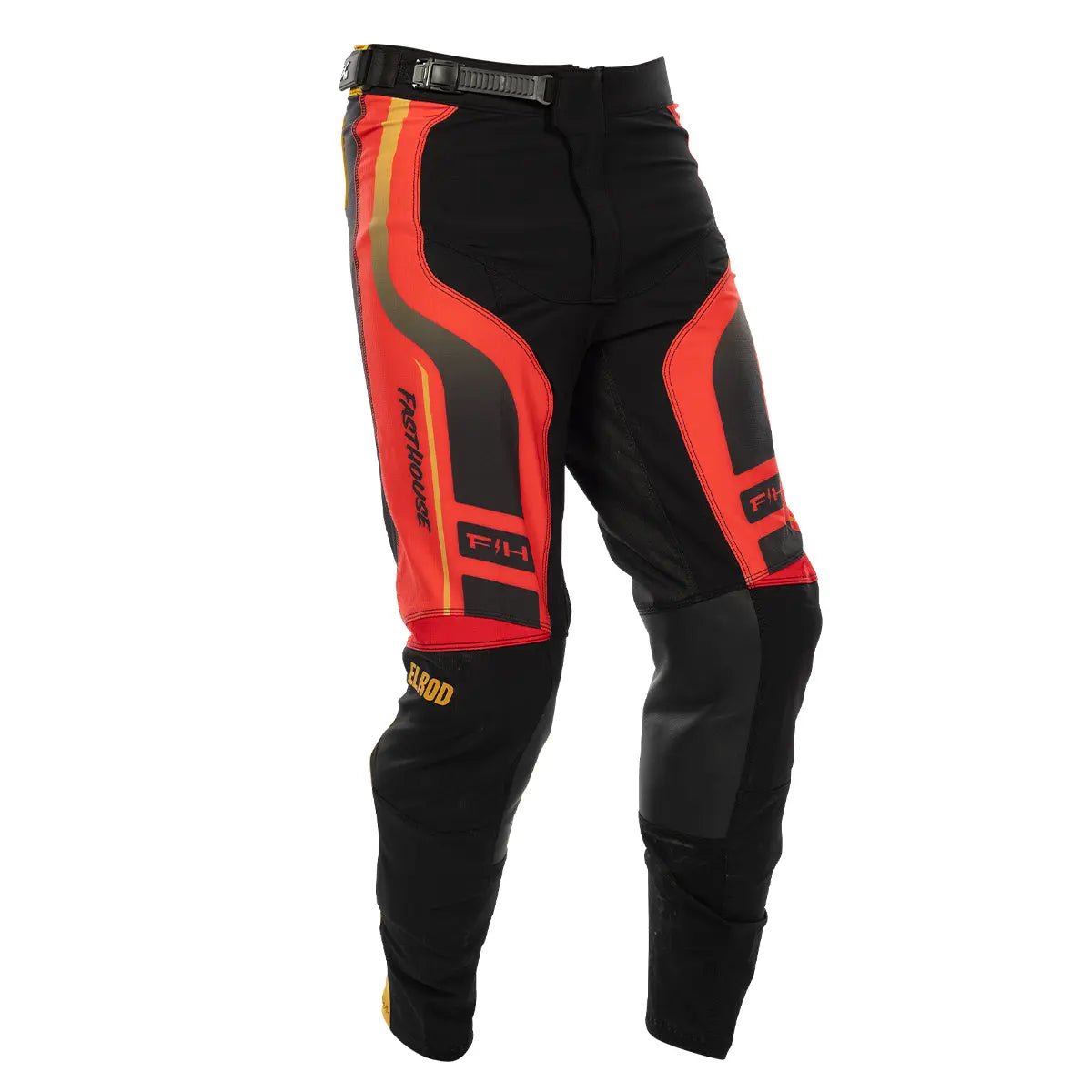 Elrod React Pant - Racing Red/Black Fasthouse