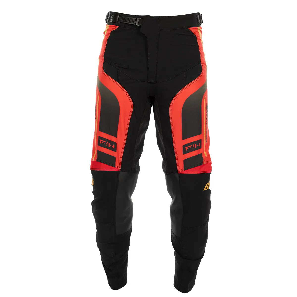 Elrod React Pant - Racing Red/Black Fasthouse