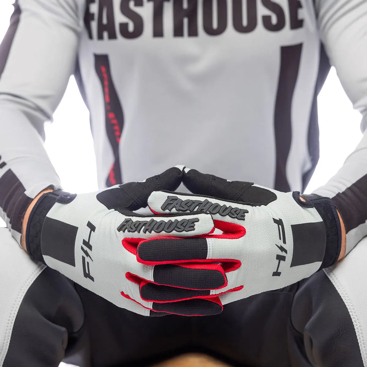 Elrod Storm Glove - Fog/Black - Fasthouse