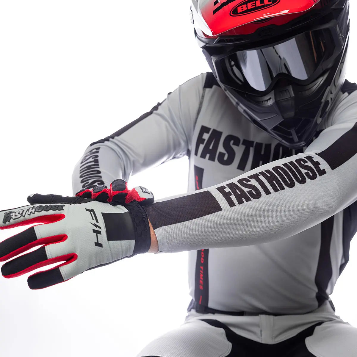 Elrod Storm Jersey - Fog/Black - Fasthouse