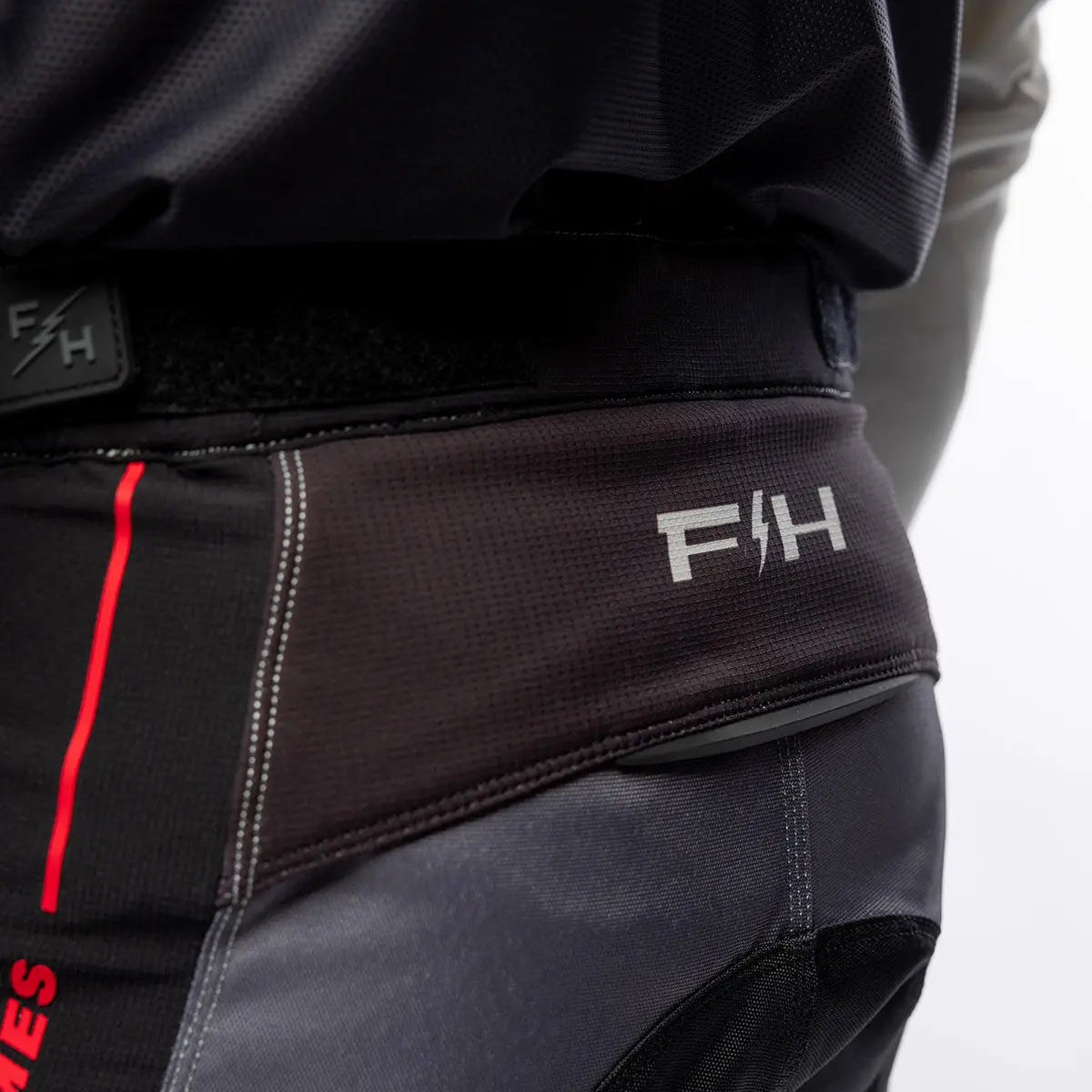 Elrod Storm Pant - Fog/Black - Fasthouse