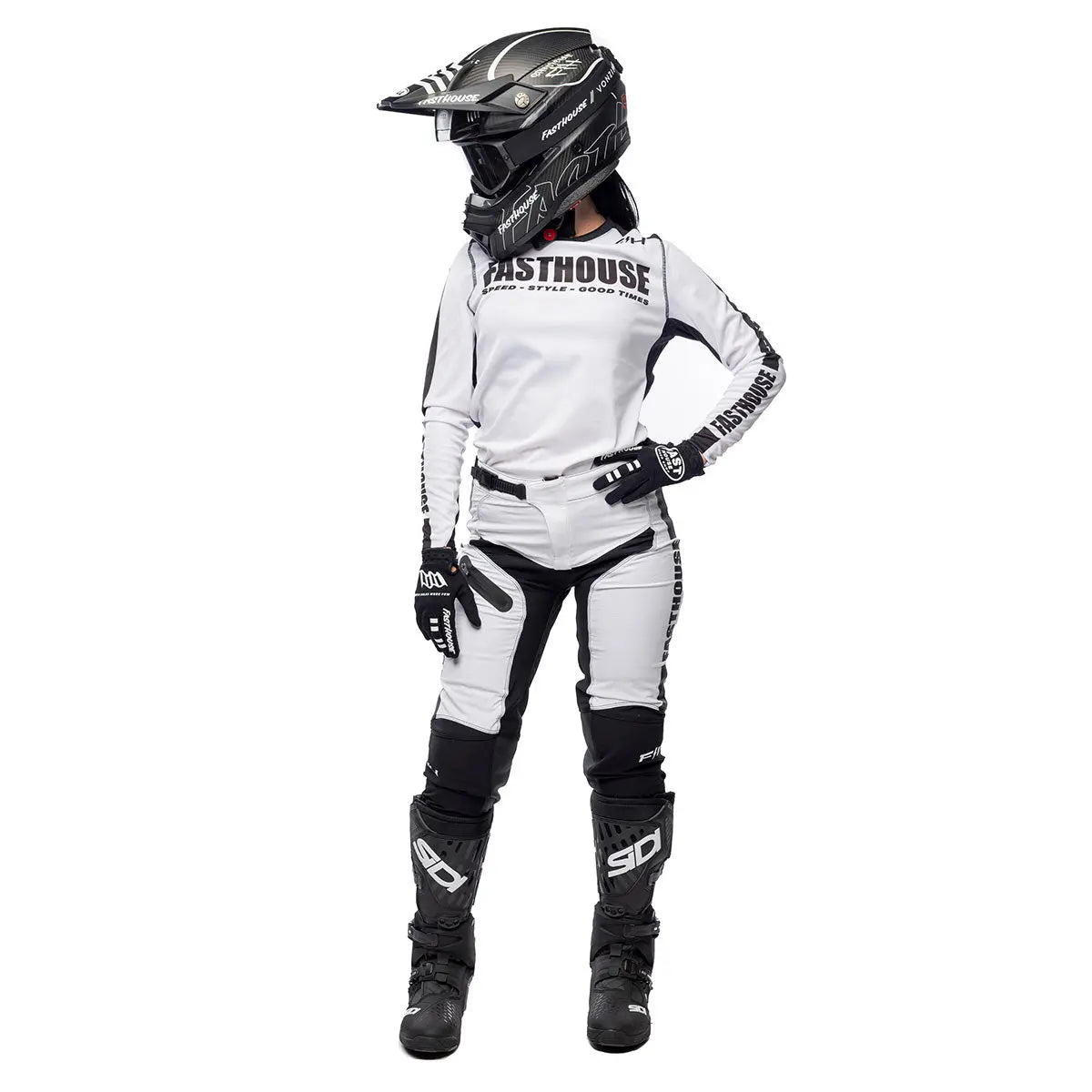 Elrod Storm Women's Jersey - White/Black