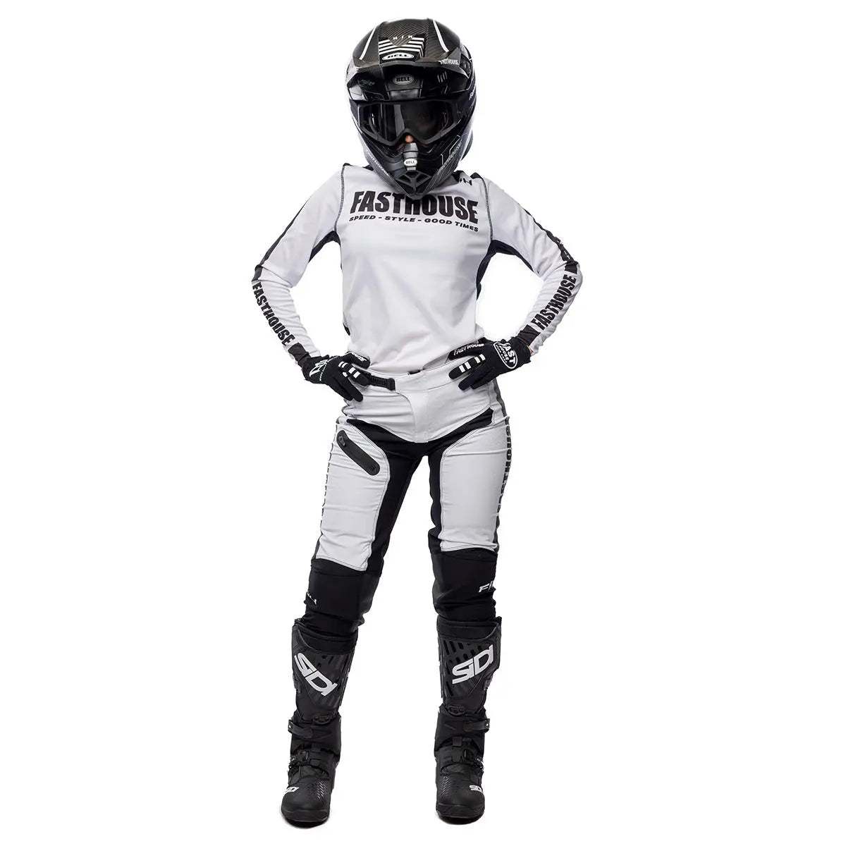 Elrod Storm Women's Jersey - White/Black