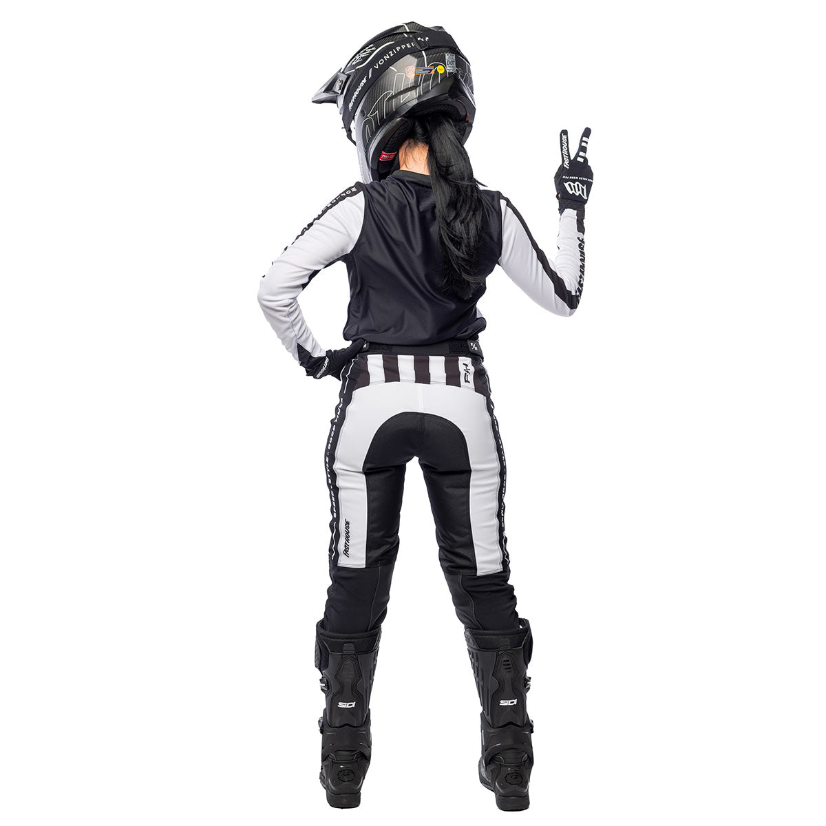 Elrod Storm Women's Pant - White/Black
