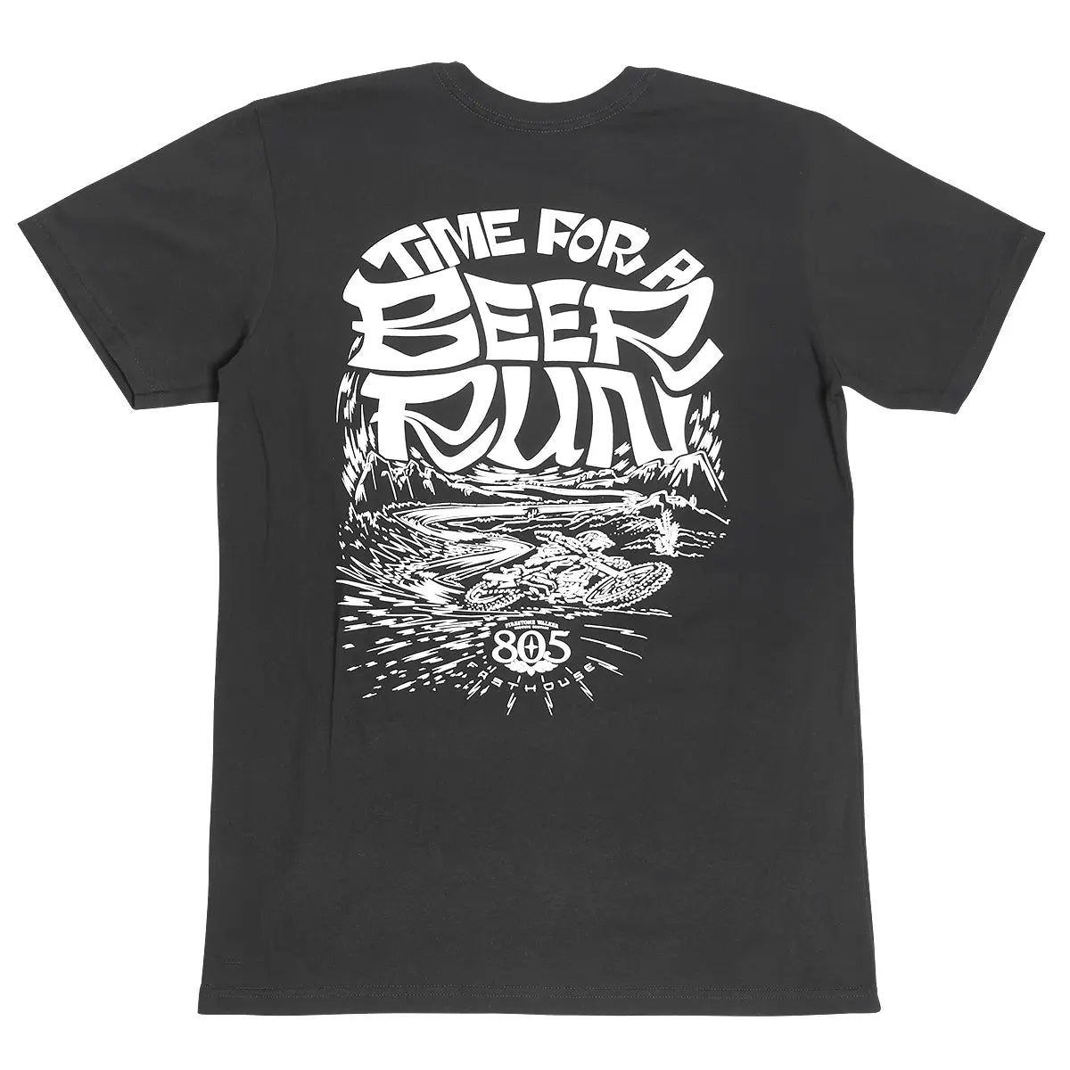 805 Desert Run Midweight Tee - Black - Fasthouse