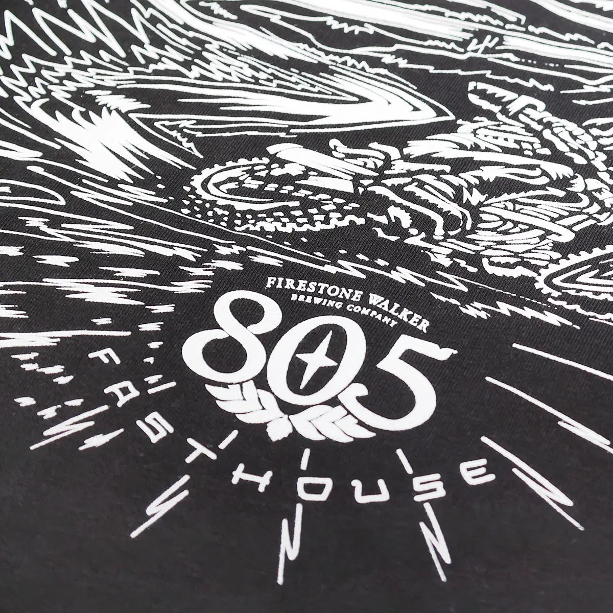 805 Desert Run Midweight Tee - Black - Fasthouse