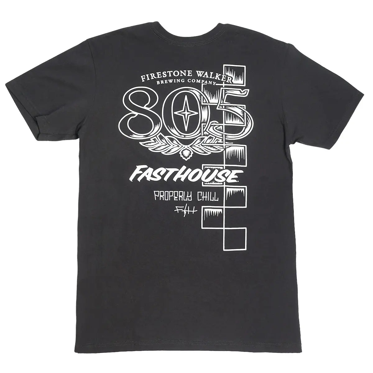 805 Luster Midweight Tee - Black - Fasthouse