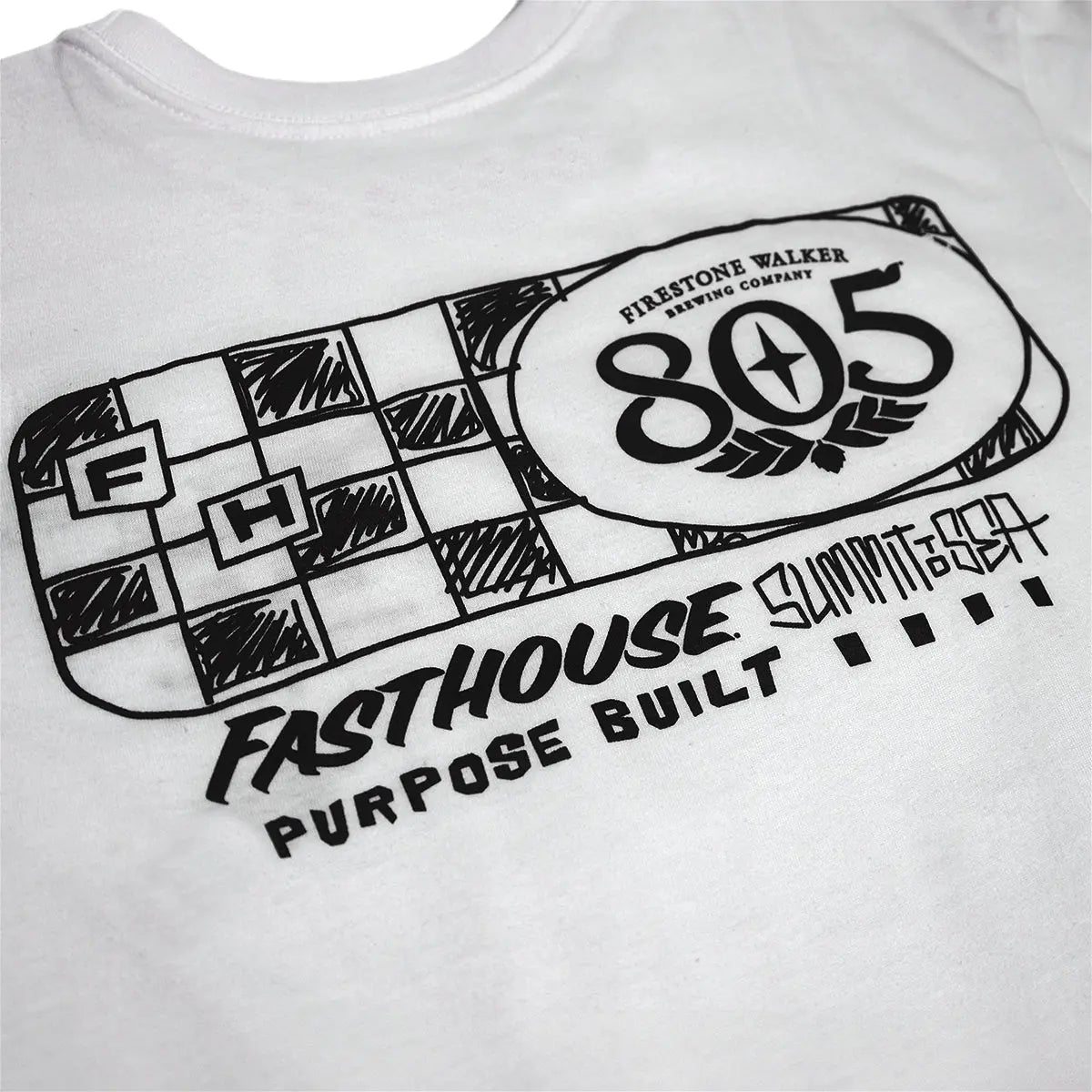 805 Purpose Midweight Tee - Light Gray - Fasthouse