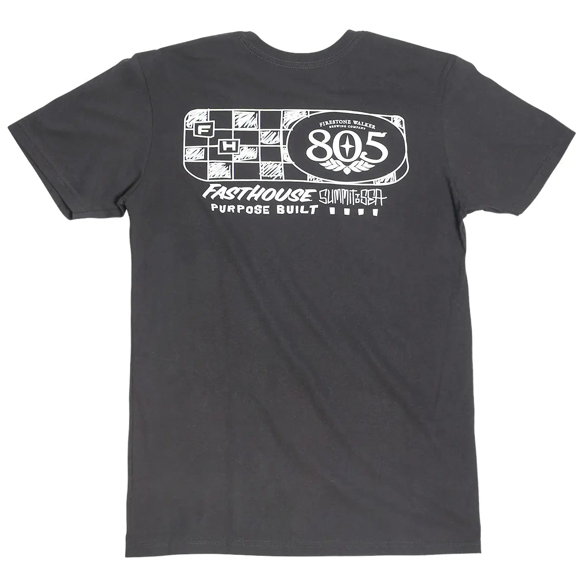 805 Purpose Midweight Tee - Black - Fasthouse
