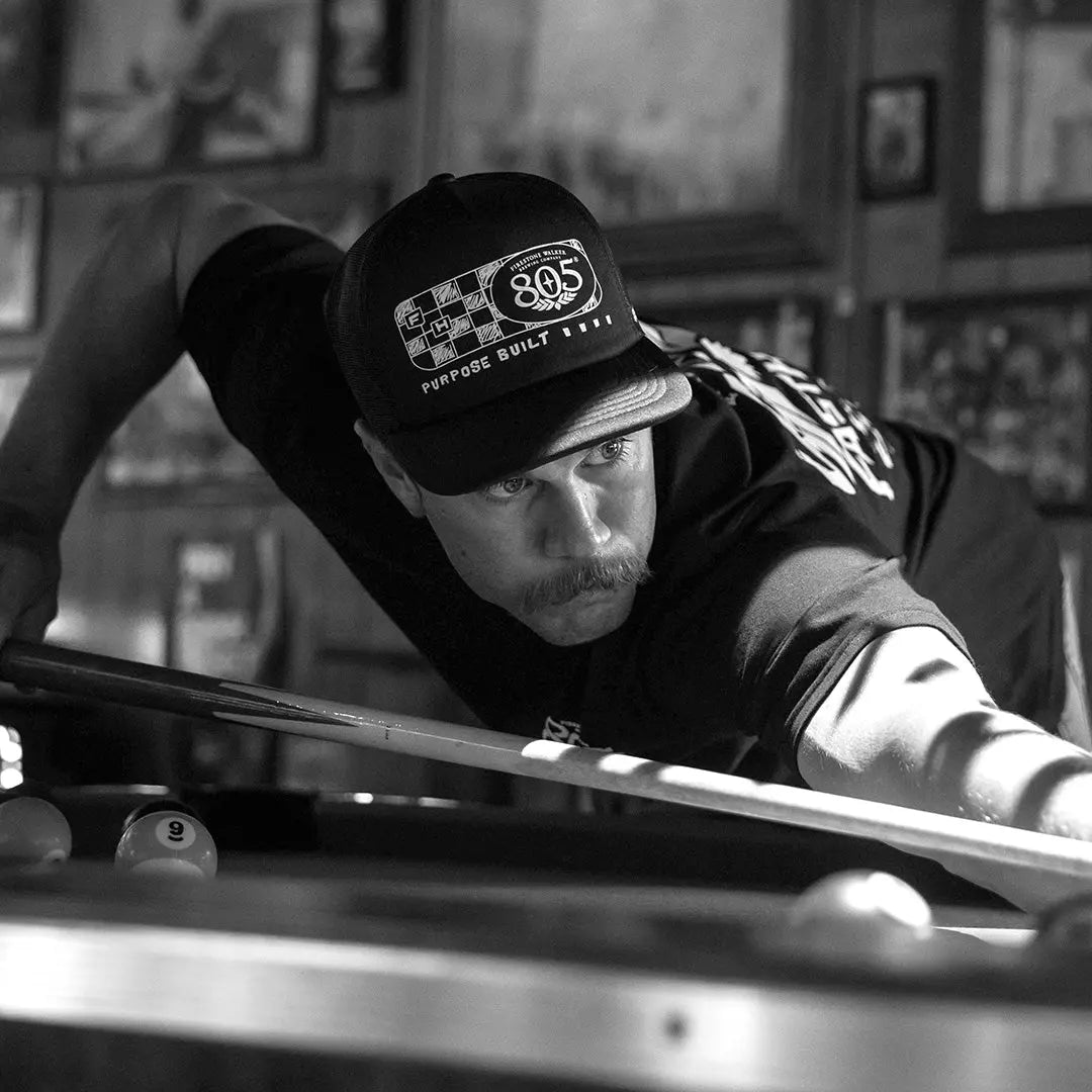 805 Purpose Hat - Black - Fasthouse