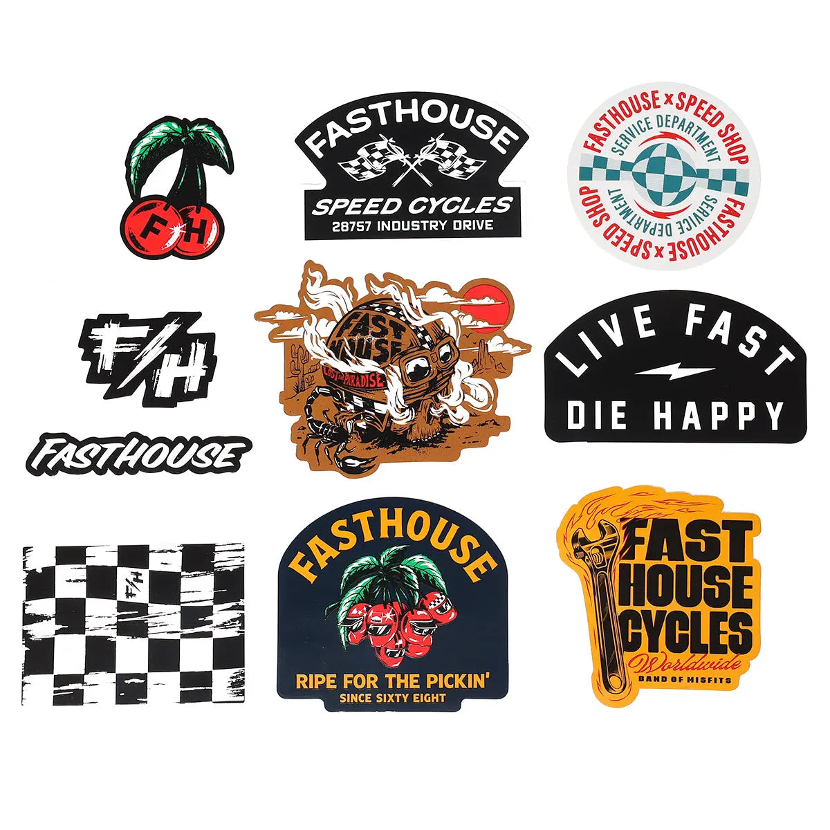 Fall 25 Decal - 10 Pack - Fasthouse
