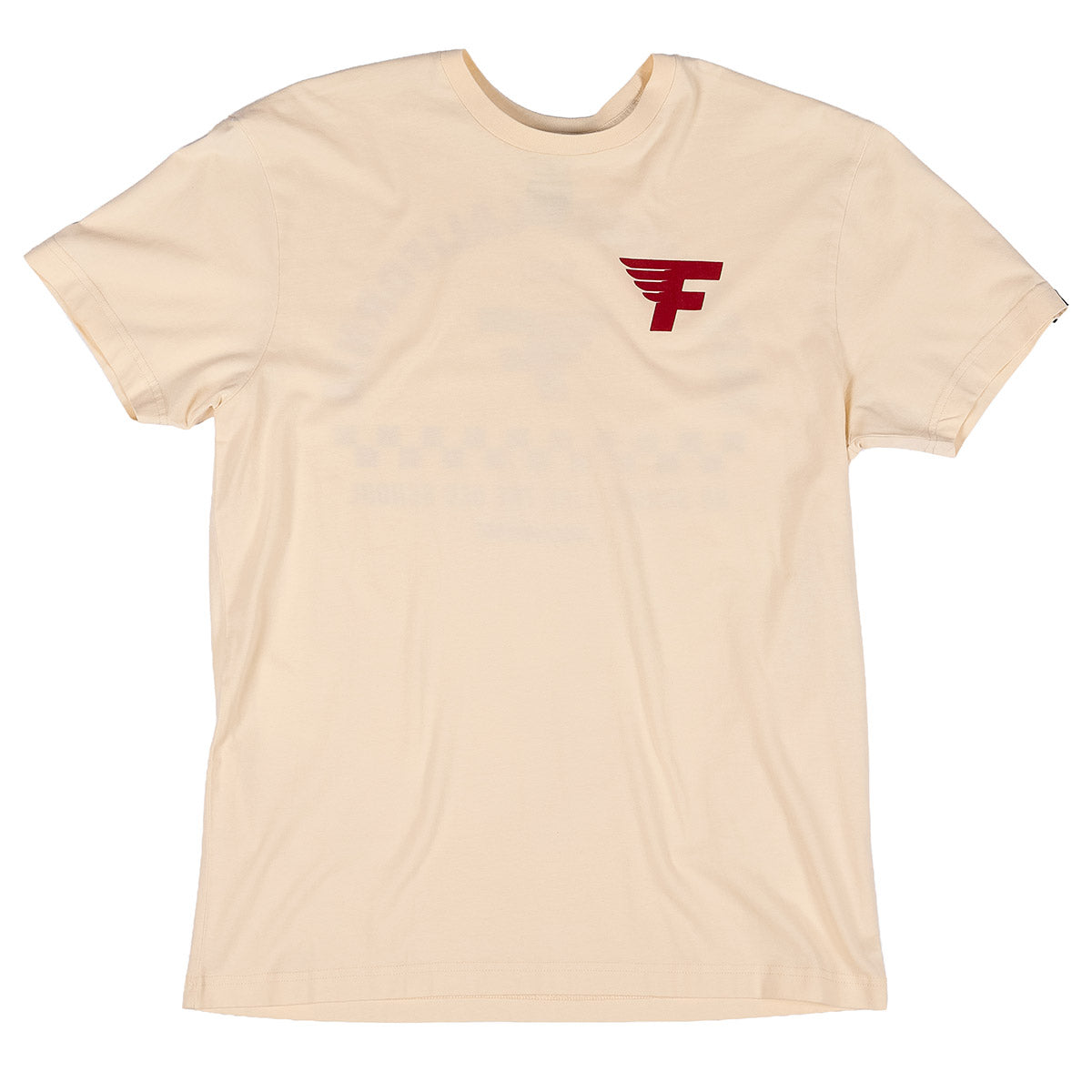 Fast Cycles Tee - Natural