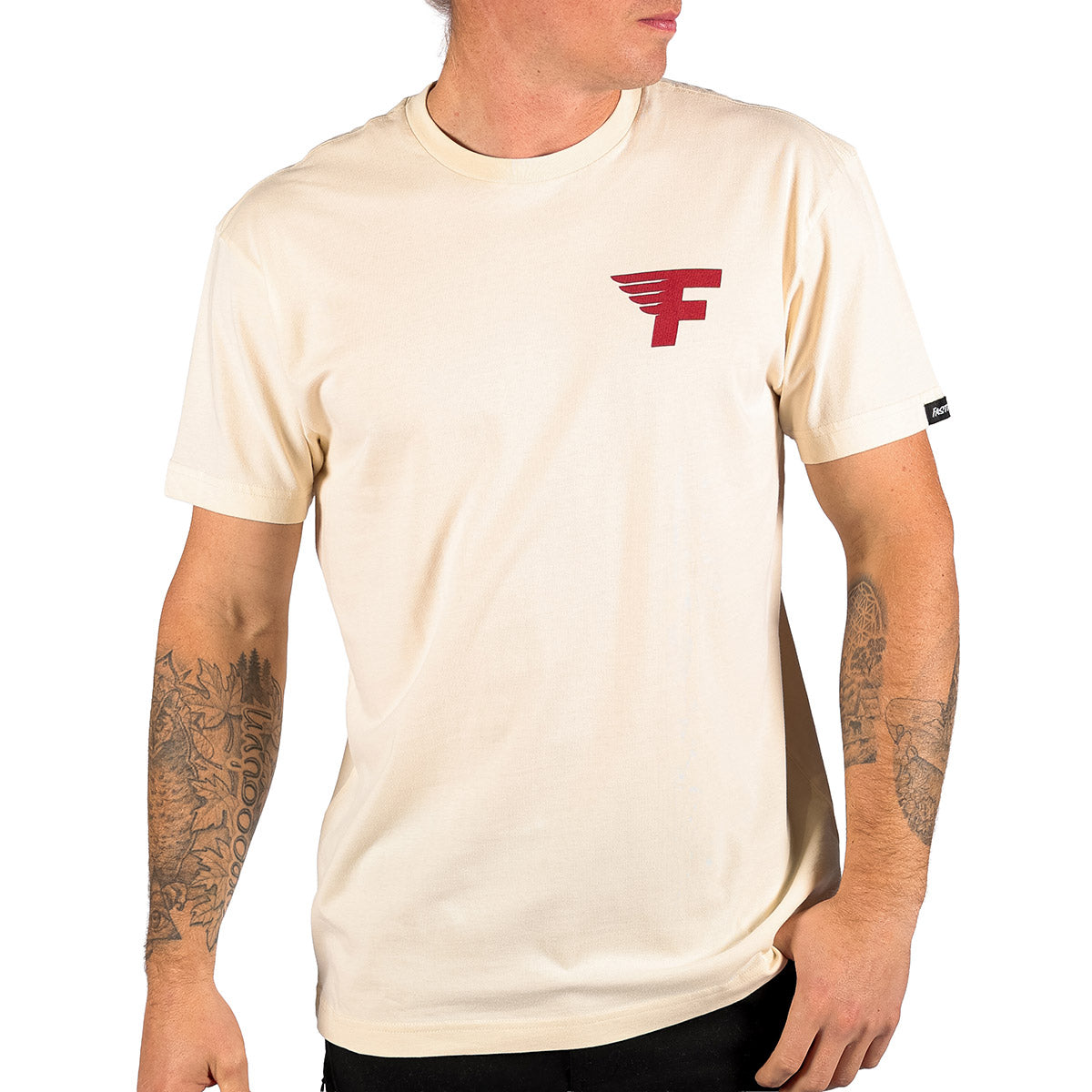 Fast Cycles Tee - Natural