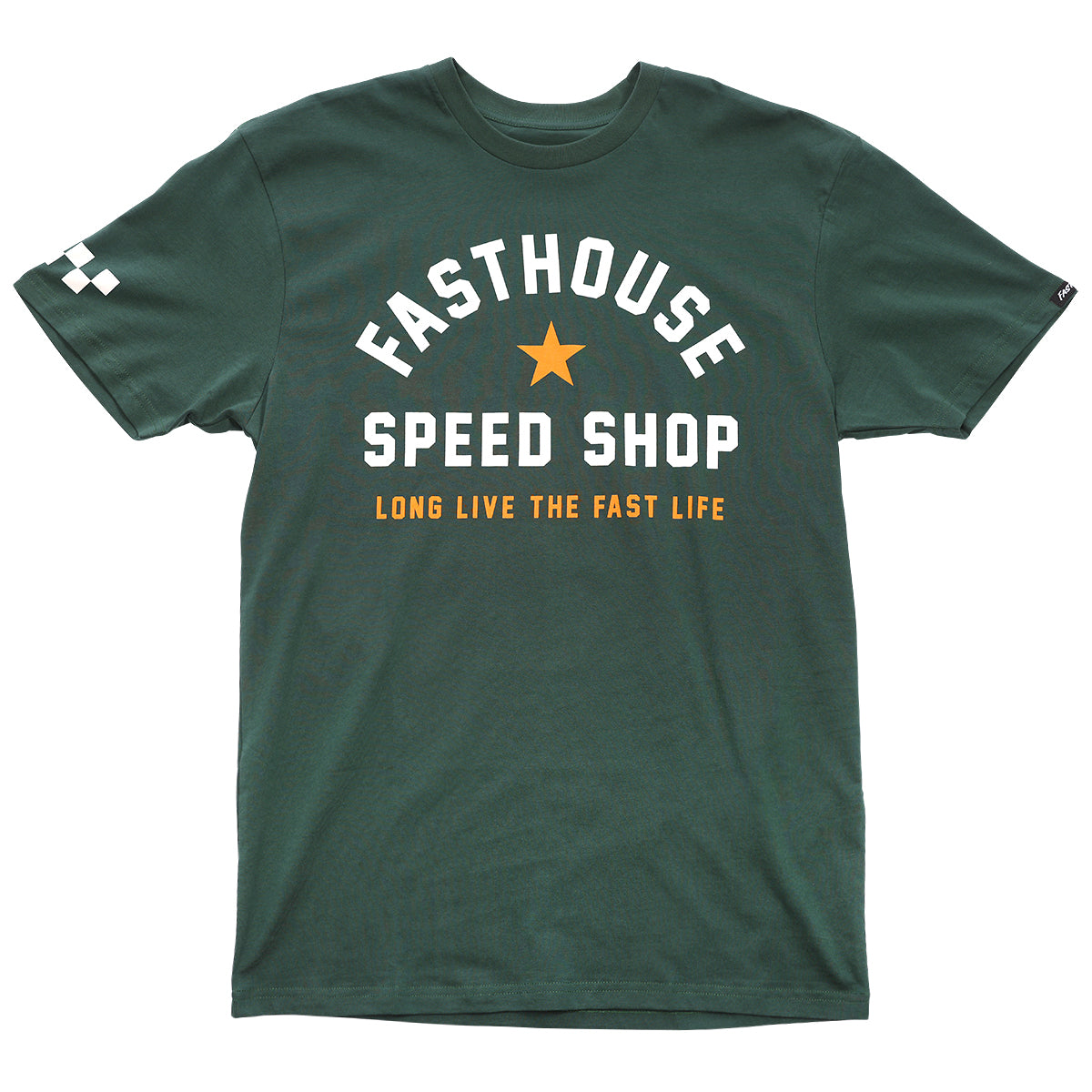 Fast Life Tee - Forest Green