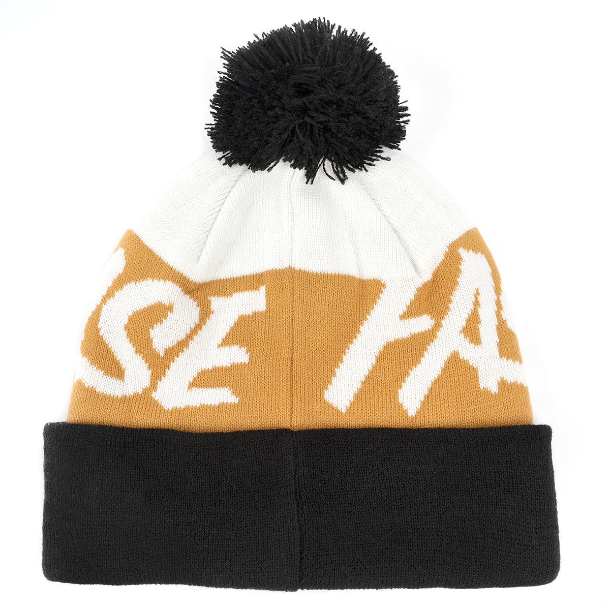 Fastball Beanie - Cream/Black