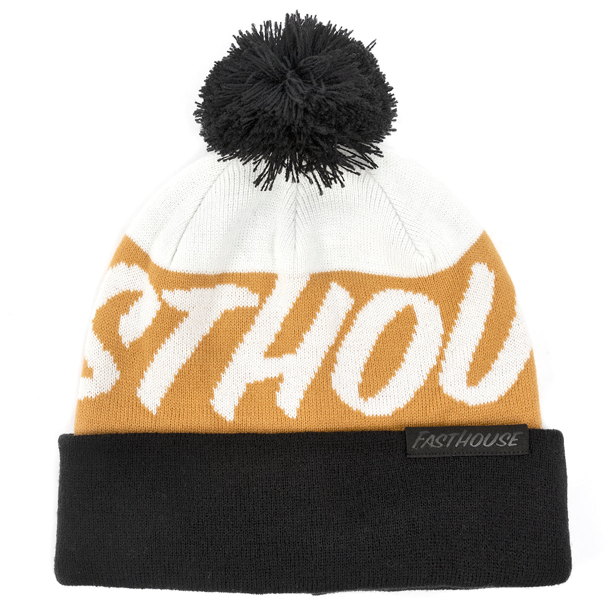 Fastball Beanie - Cream/Black