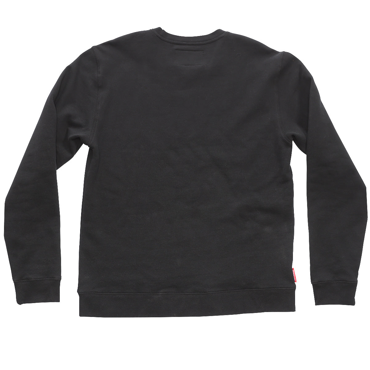 Flag Crew Neck Pullover - Black