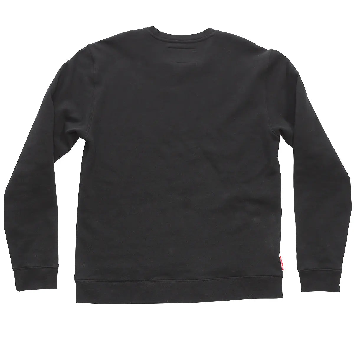 Flag Crew Neck Pullover - Black