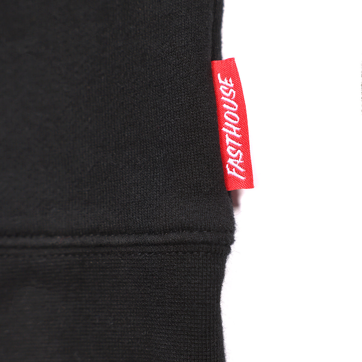 Flag Crew Neck Pullover - Black