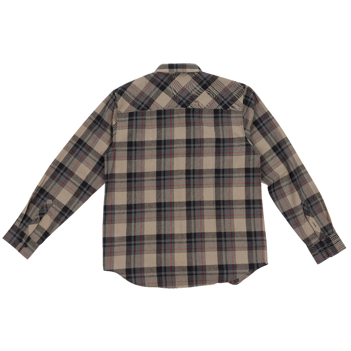 Saturday Night Special Flannel - Griege/Black