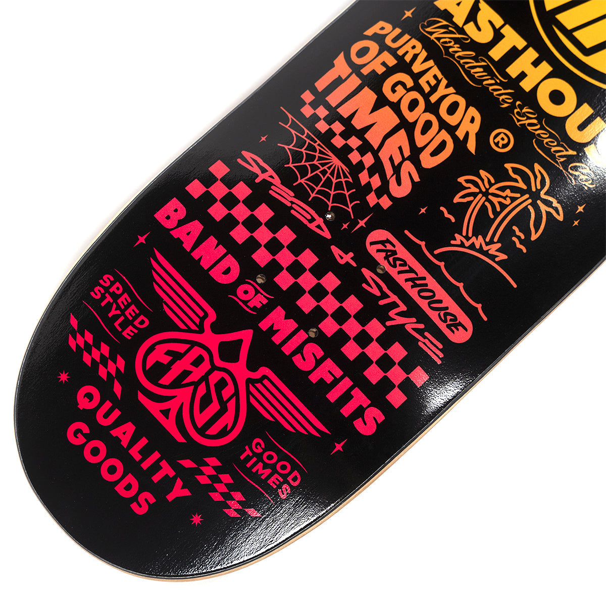 Flash Skateboard Deck, 8.25" Fasthouse