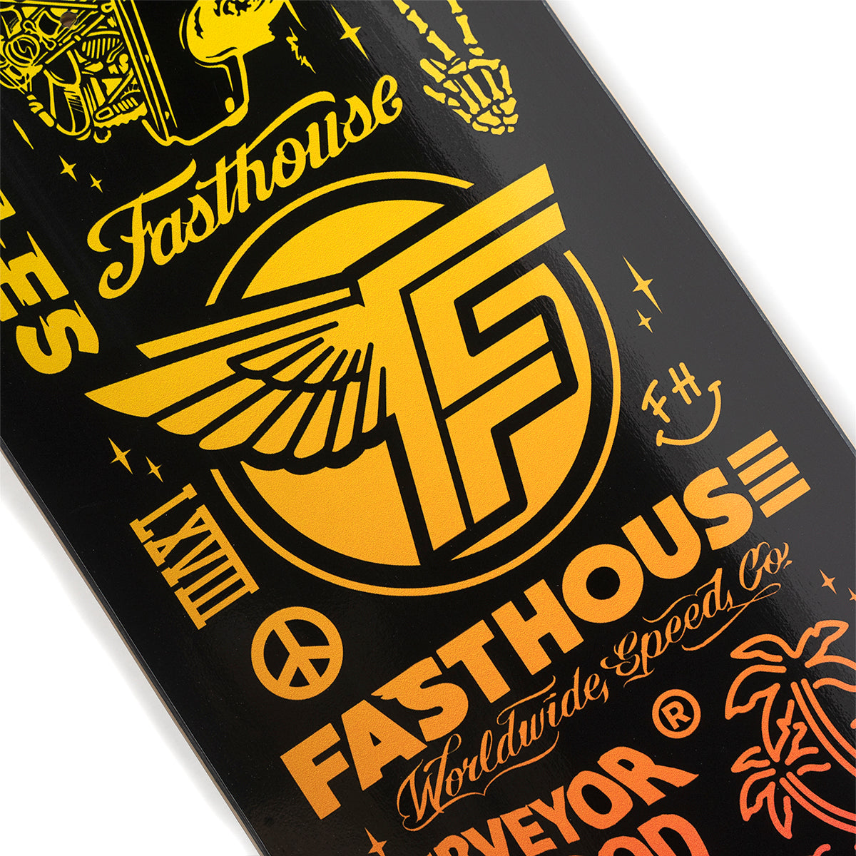 Flash Skateboard Deck, 8.25" Fasthouse