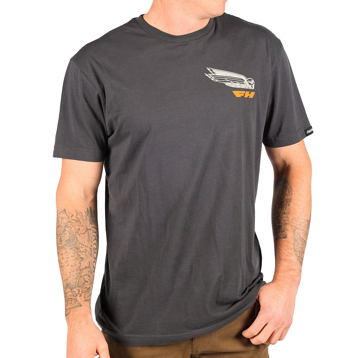 Flyer Tee - Graphite Black