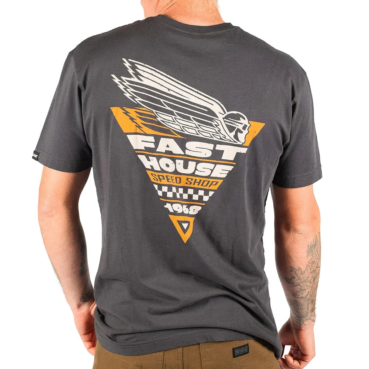 Flyer Tee - Graphite Black - Fasthouse