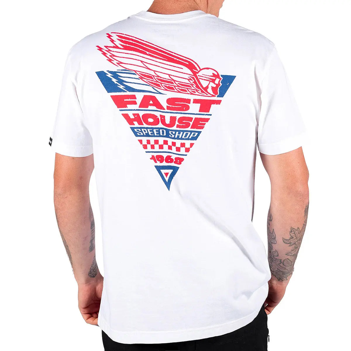Flyer Tee - White - Fasthouse