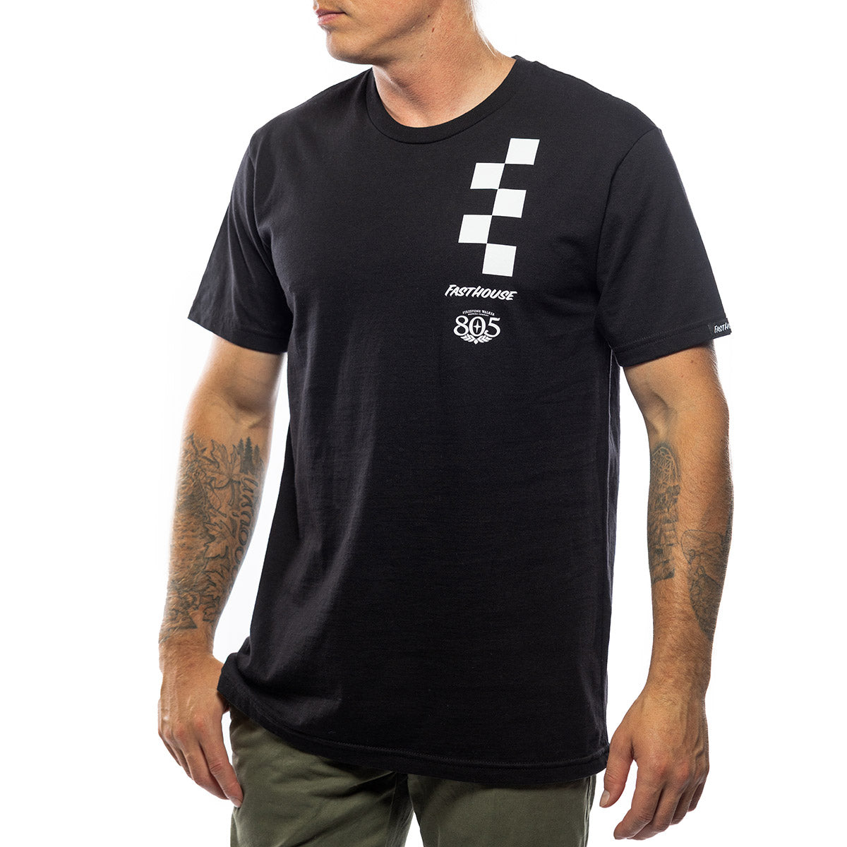 805 Foundation SS Tee - Black