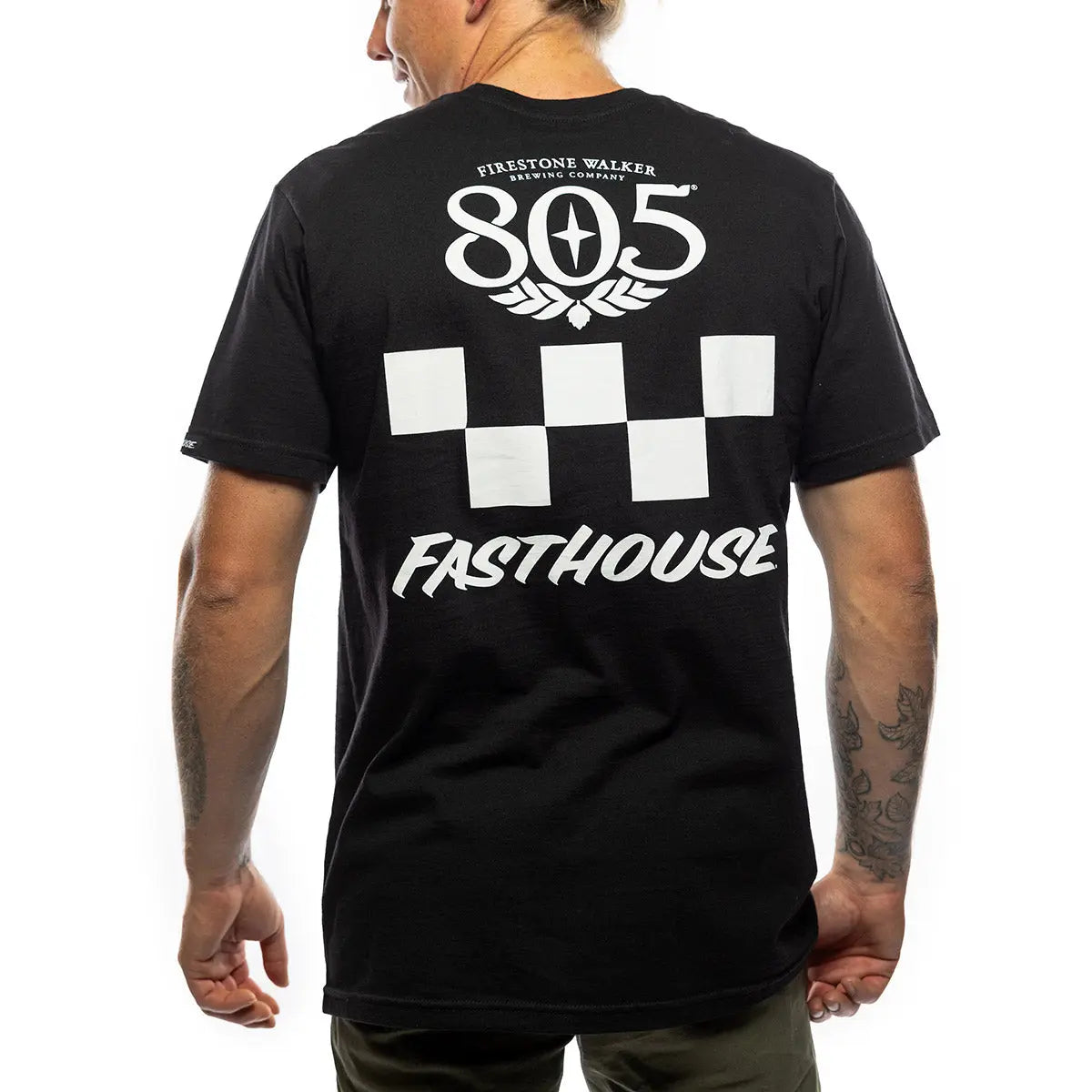 805 Foundation SS Tee - Black - Fasthouse