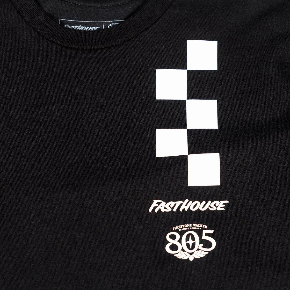 805 Foundation SS Tee - Black - Fasthouse