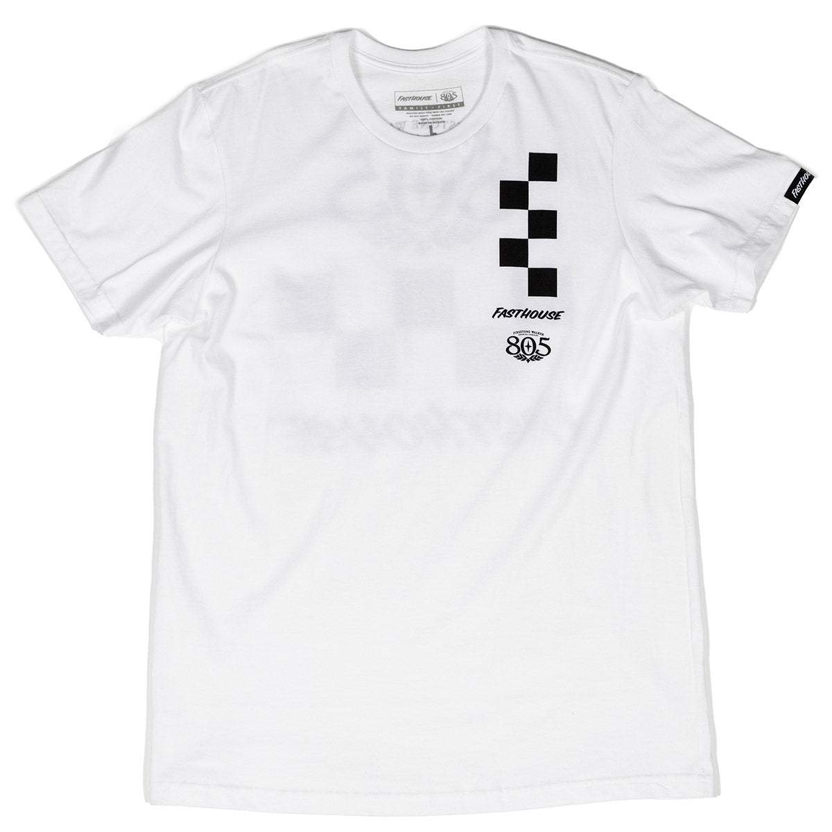 805 Foundation SS Tee - White
