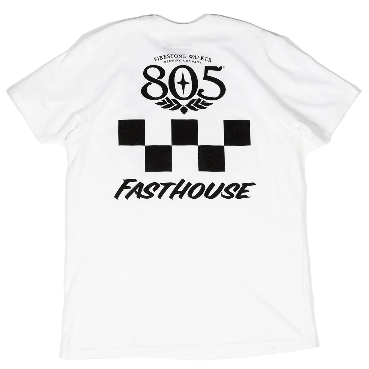 805 Foundation SS Tee - White - Fasthouse