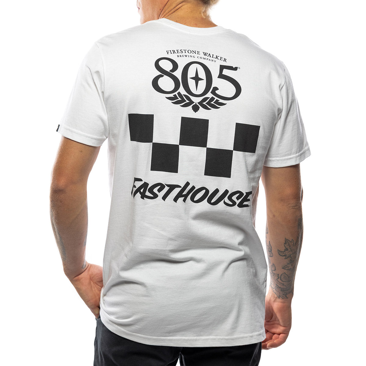 805 Foundation SS Tee - White