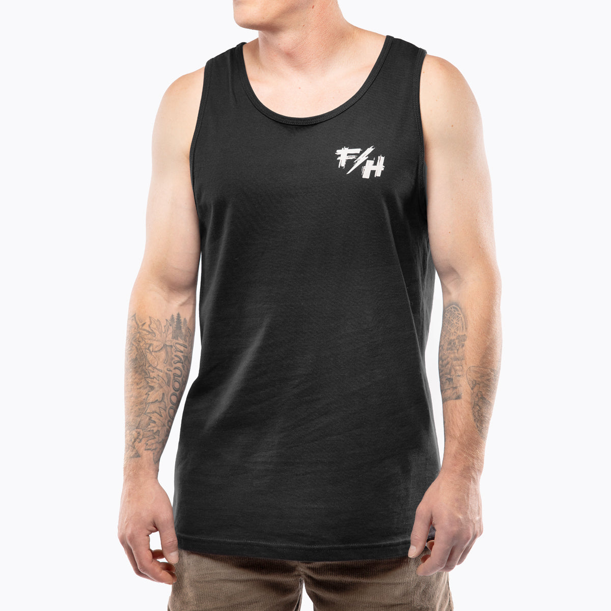 Fray Tank - Black
