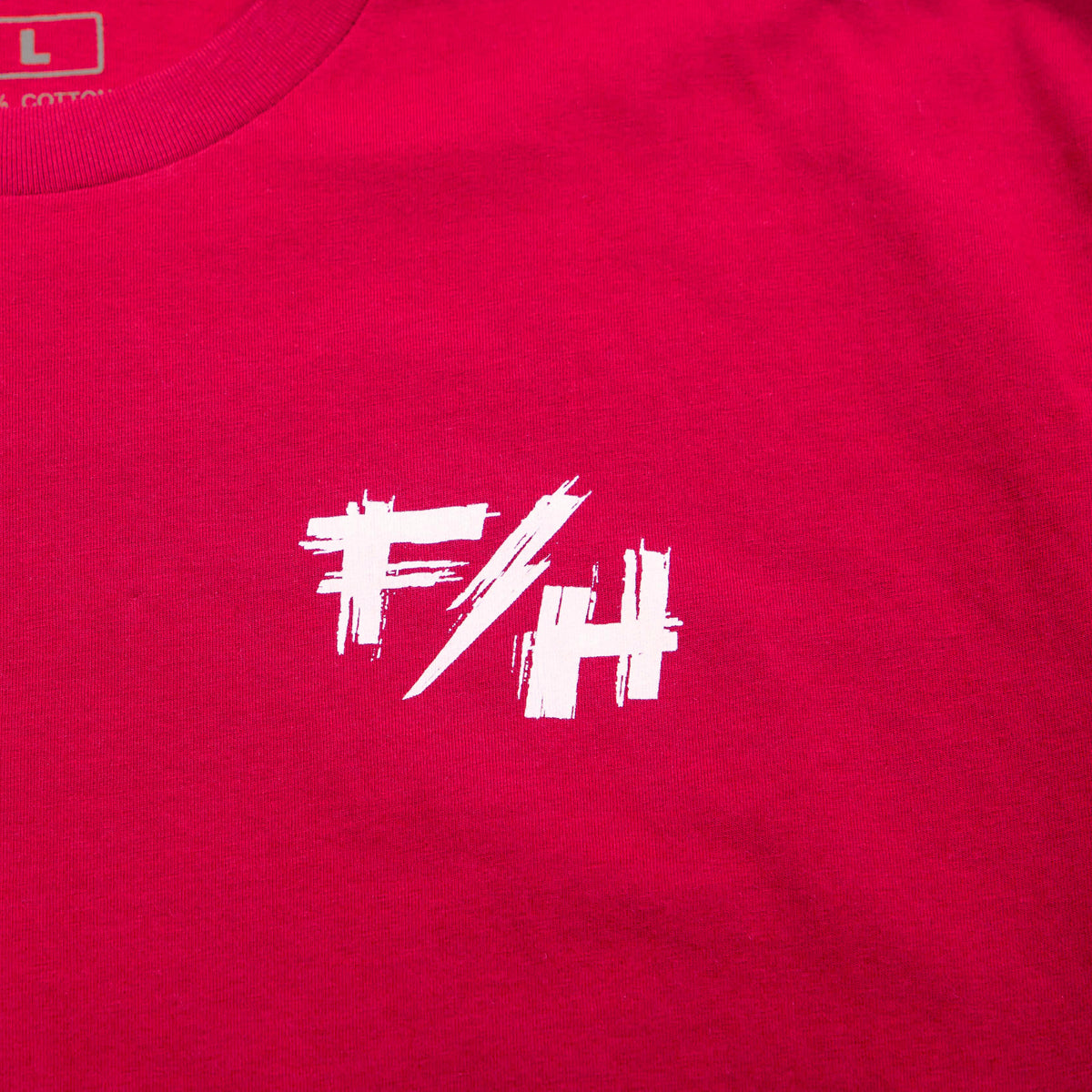 Fray Tee - Cardinal