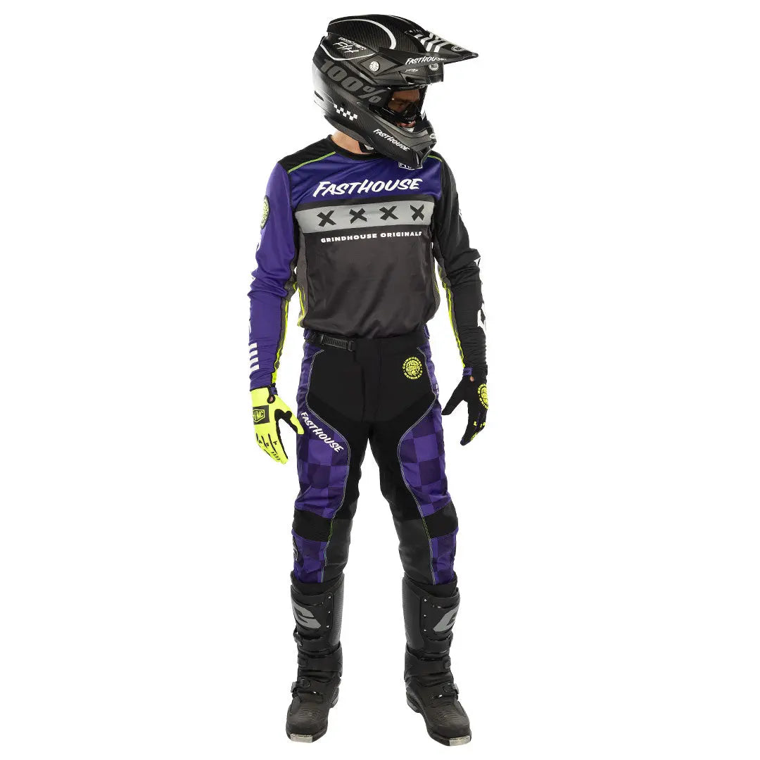 Grindhouse Grimm Pant - FH Purple/Black Fasthouse