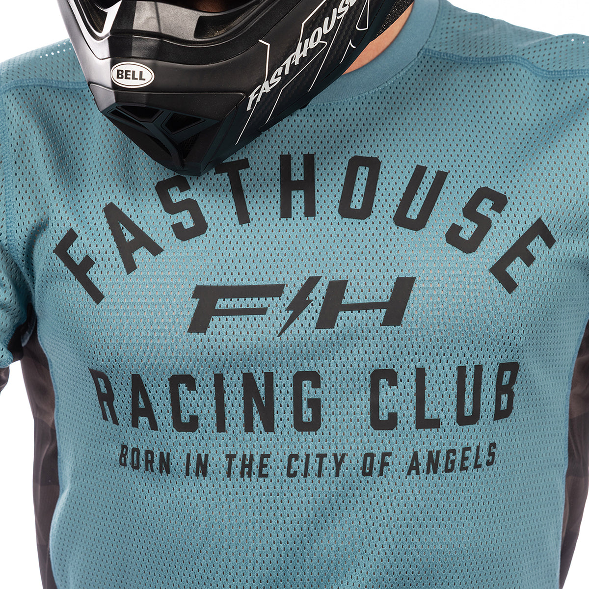 Grindhouse Air-Cooled Club Jersey - Light Indigo