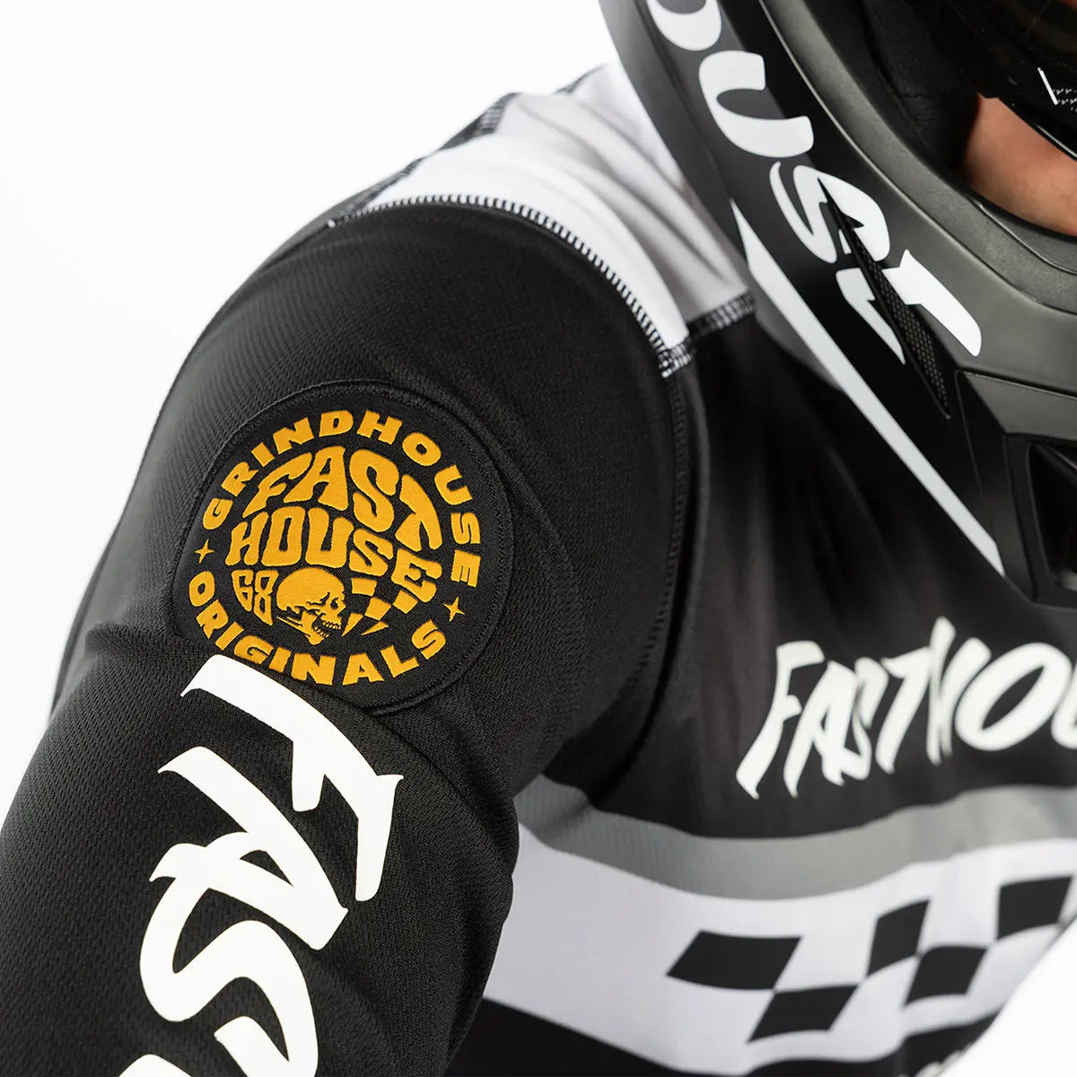 Grindhouse Atomic Jersey - Black/Gray Fasthouse