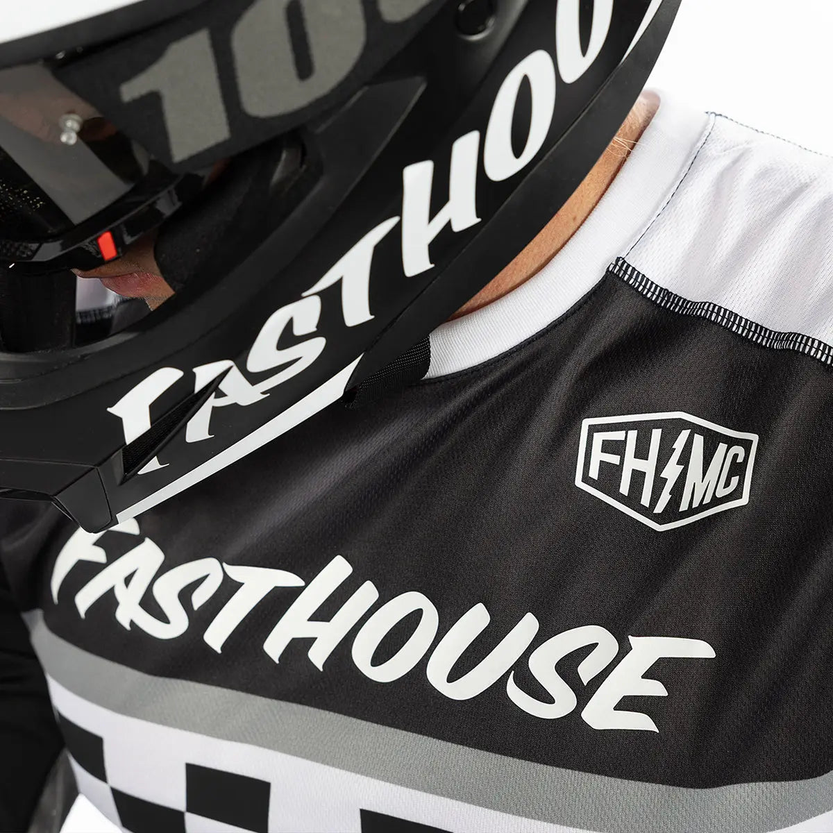 Grindhouse Atomic Jersey - Black/Gray Fasthouse