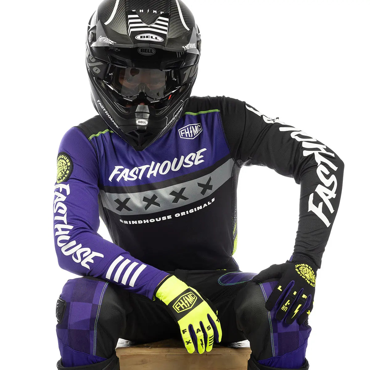 Grindhouse Grimm Jersey - FH Purple/Black Fasthouse