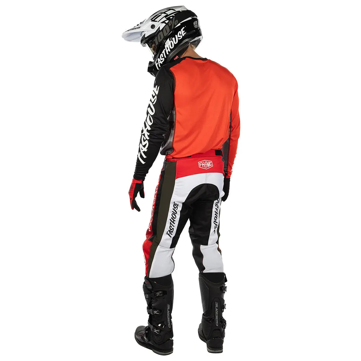 Grindhouse Atomic Pant - Racing Red/Black Fasthouse