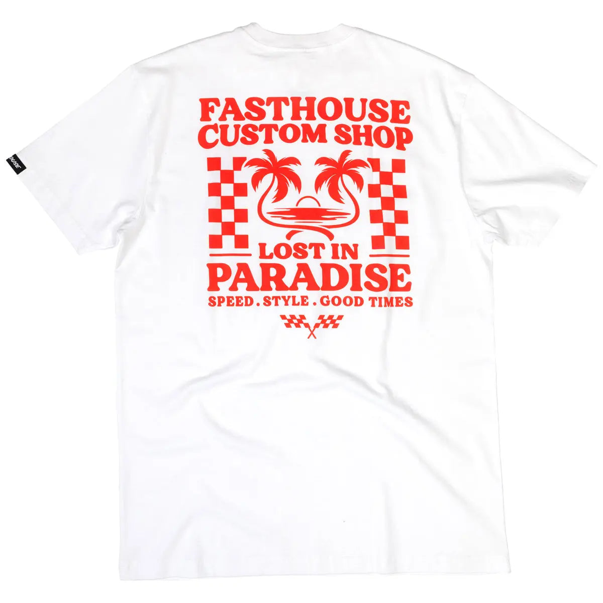 Getaway Tee - White - Fasthouse