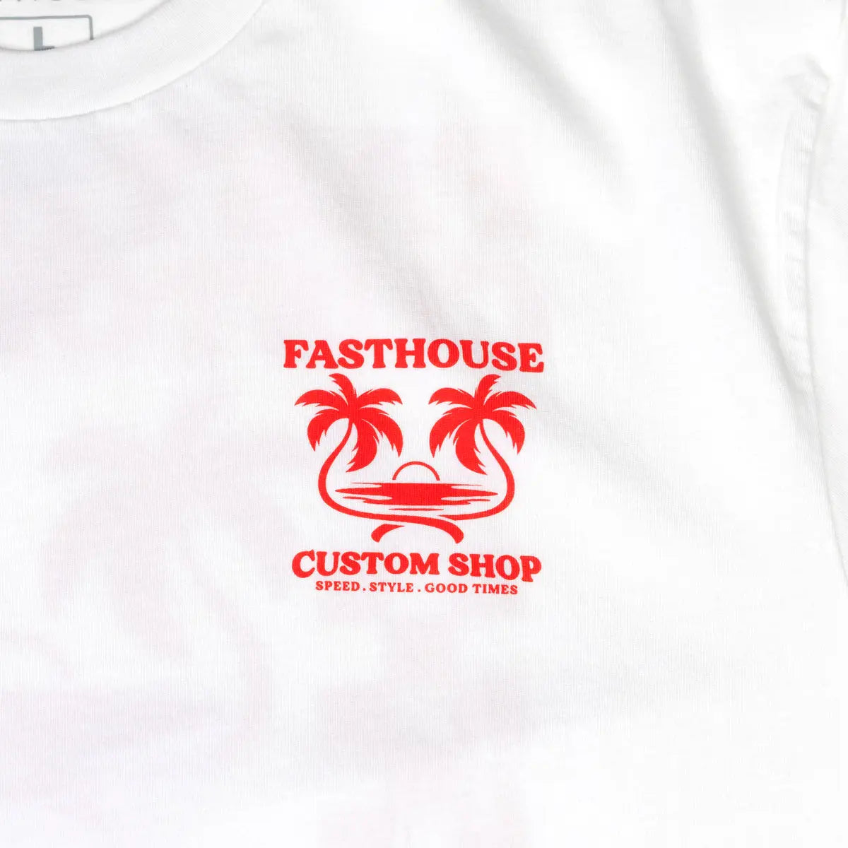 Getaway Tee - White - Fasthouse