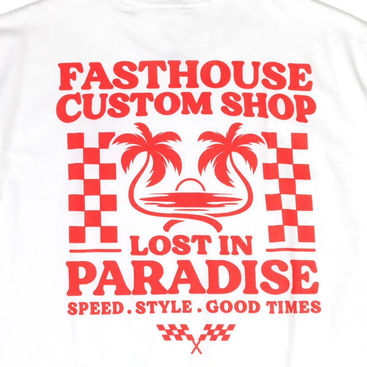 Getaway Tee - White - Fasthouse