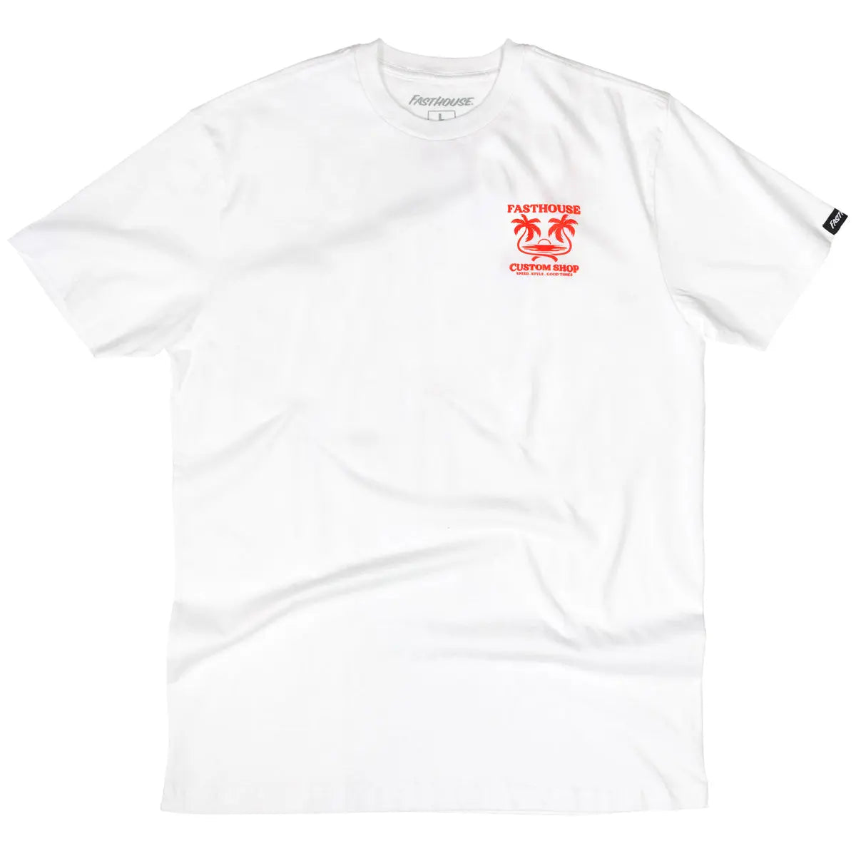 Getaway Tee - White - Fasthouse
